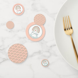 Boho Birthday Magic Light Coral Konfetti