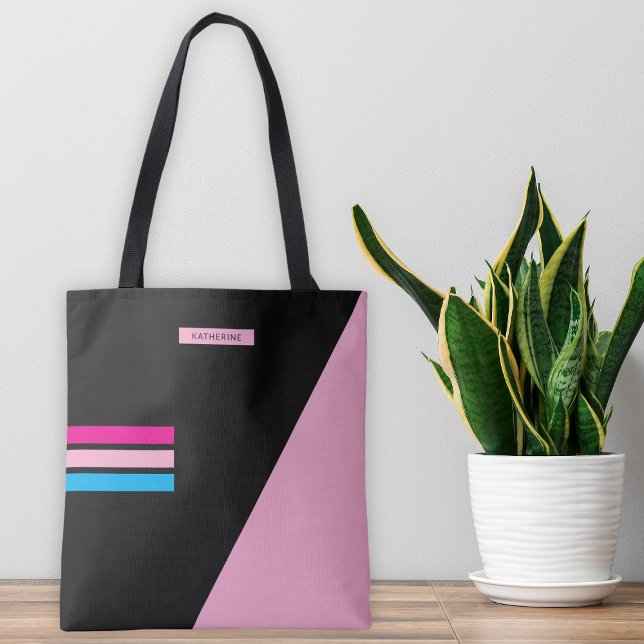 Boho Black Stripes Classy Trendy Girly  (Von Creator hochgeladen)