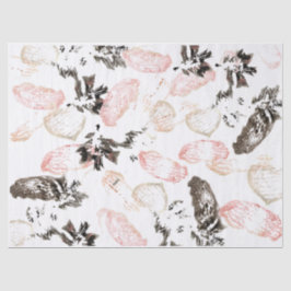 Boho Blätter and Feathers Tissue Seidenpapier