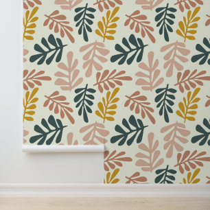 Boho Blätter Tapete