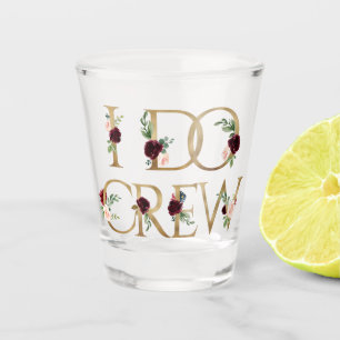 Boho Bling Bachelorette Brautparty I Crew Schnapsglas