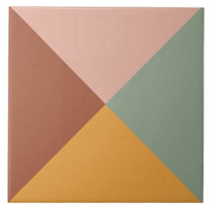 Boho Blocks Floral Fliese
