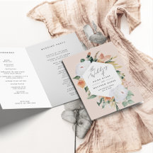 Boho Blooms Moderne Blumenhochzeit