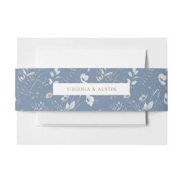 Boho Blue Floral Bly Band