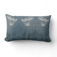 Boho Blue Lumbar Pillow