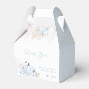 Boho Blue Pumpkin Es ist eine Baby-Dusche Geschenkschachtel