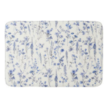 Boho Blue und White Wildblumen