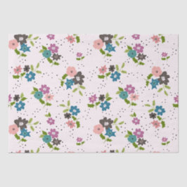 Boho Blume Clusters Seidenpapier