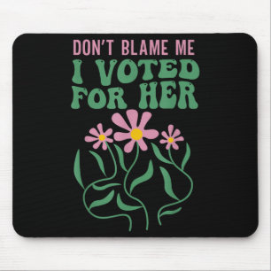 Boho Blume geben mir nicht die Schuld, dass ich fü Mousepad