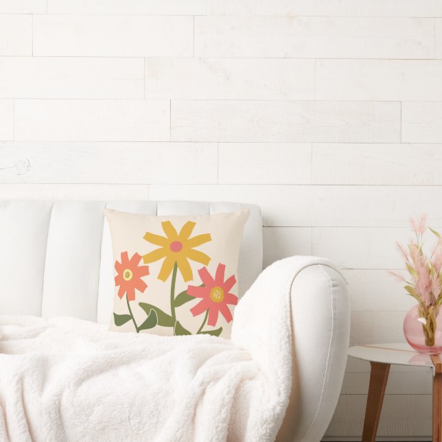 Boho Blume Kissen (Liege)