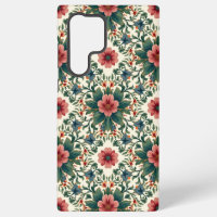Boho Blume Magic - in den Farbtönen Grün und Rosa
