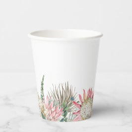 Boho Blume Paper Cup Pappbecher