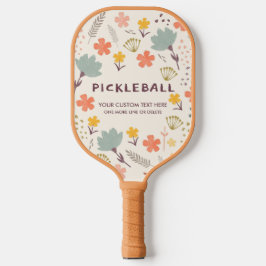 Boho Blume Pickleball Paddle | Personalisieren Sie