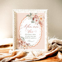 Boho-Blumen-Baby-Shower-Mom-osa-Bar