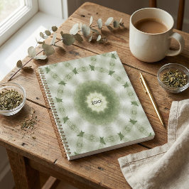 Boho-Blumen farbenfrohe bohemianische Laune Planer