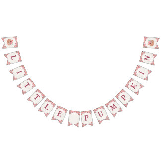 Boho-Blumen-Kürbis-Geburtstagsgirlande-Banner Wimpelkette