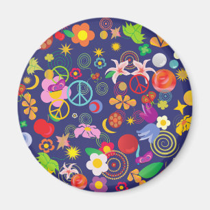 Boho-Blumen Magnet