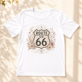Boho-Blumen-Mother-Road-Bekleidung Tri-Blend Shirt