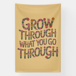 Boho-Blumen-Typografie Motivationsgeschenk für Leh Banner