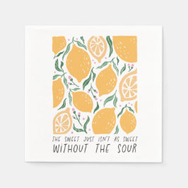 Boho-Blumen-Zitate  Serviette