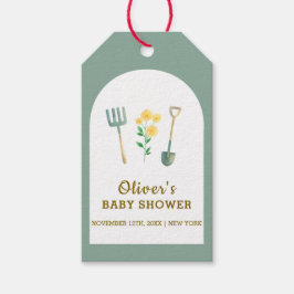 Boho Blumengartendusche Geschenkanhänger