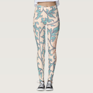 Boho blumengeschmückt, asiatischer bohischer Stil Leggings