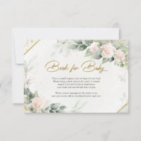 Boho Blush Bloral Eucilyptus Book for Baby