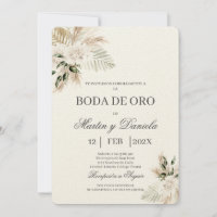 Boho boda de oro