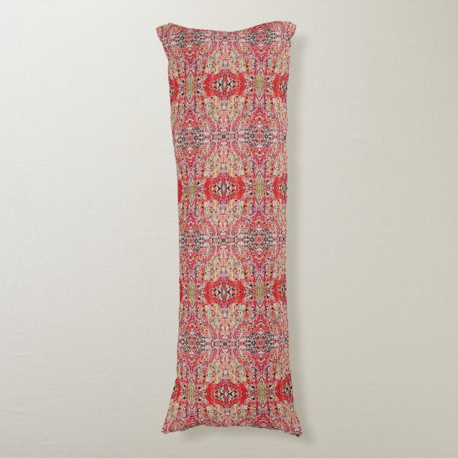 Boho Body Pillow Seitenschläferkissen (Vorderseite Vertikal)