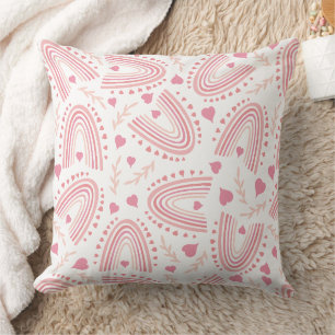 Boho-Bogen-Geometrisches Muster Kissen