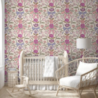 Boho Bögen und Blüten Pink Girl's Room