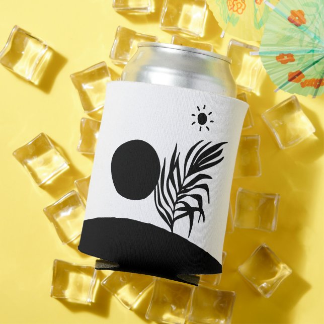 boho bohemian floral sun moon dosenkühler (In Situ Sommer)