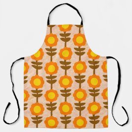 Boho Botanica All-Over-Druck Schürze