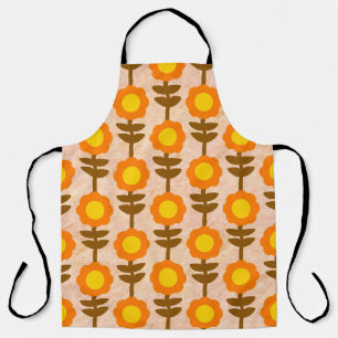 Boho Botanica All-Over-Druck  Schürze