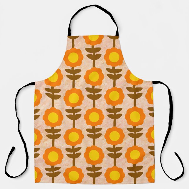 Boho Botanica All-Over-Druck  Schürze (Vorderseite)