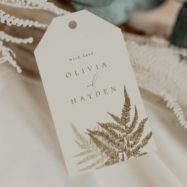 Boho Botanical Gastgeschenk Hochzeit Tag Geschenkanhänger