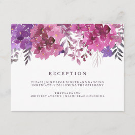 Boho Botanicals Empfangs-Karte Einladung