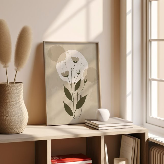 Boho Botanische Blume Poster (Von Creator hochgeladen)