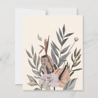 Boho Botanischer Garten - Illustration