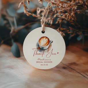 Boho-Brautjunggesellinnenabschied-Coffee-Dankeschö Geschenkanhänger
