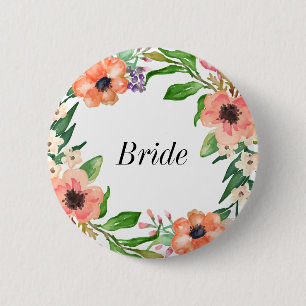 Boho Brautparty-Hochzeit Button