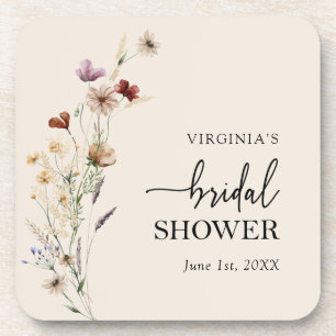 Boho-Brautparty-Untersetzer Getränkeuntersetzer