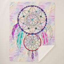 Boho Breeze Sherpa Blanket