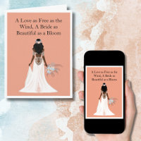 Boho Bride Brautparty Glückwunsch