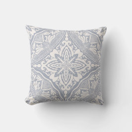 Boho Briella Mandala Light Slate Gray Kissen