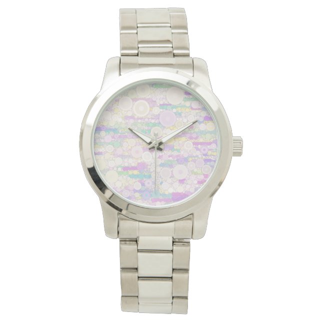 Boho Bubbles Armbanduhr (Vorderseite)
