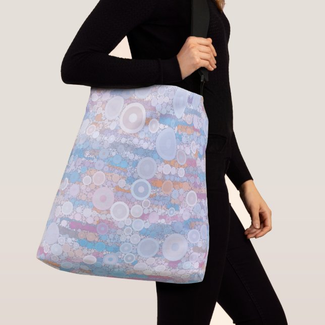 Boho Bubbles Tragetaschen Mit Langen Trägern (Von Nahem)