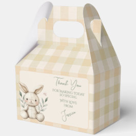 Boho Bunny Neutral Baby Duwer Gevor Geschenkschachtel
