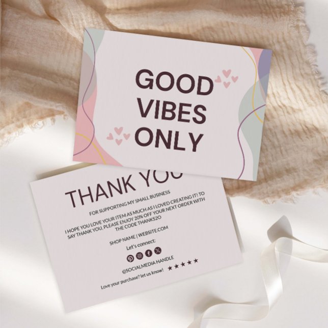 Boho Business Danke-Karte Dankeskarte (Von Creator hochgeladen)