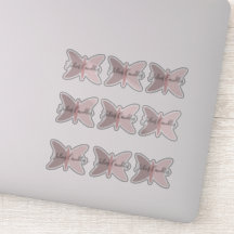 Boho Butterflies Pink Earthy Tones Business